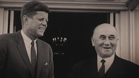 JFK and Jean Monnet